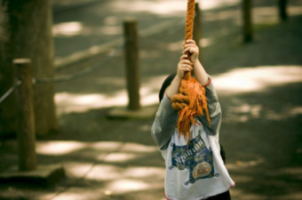 園での遊具イメージ