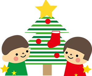 ＜１２月＞ おゆうぎ会 クリスマス集会 記念撮影 大掃除
