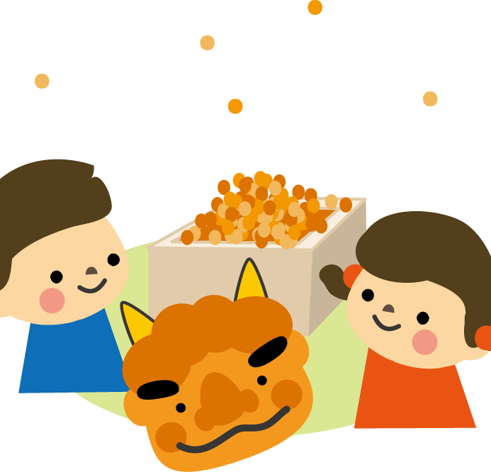 ＜２月＞ 個人面談 お別れ遠足 節分製作